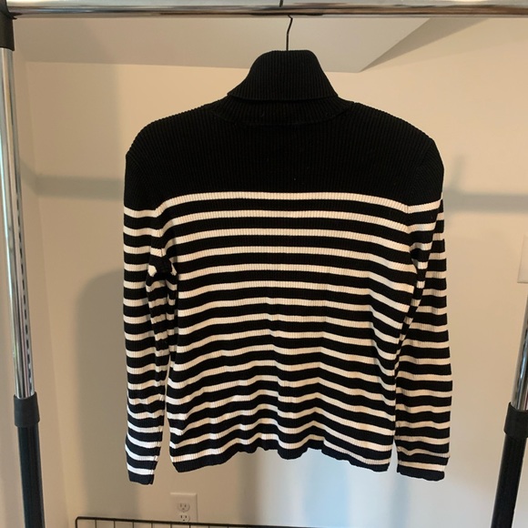 Ralph Lauren Striped Turtleneck - Picture 4 of 5